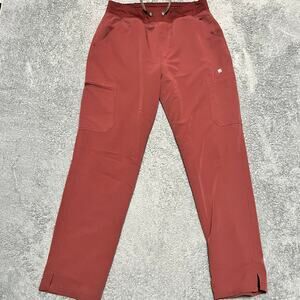 Figs Scrub Pants Womens Large High Waist Yola Ankle